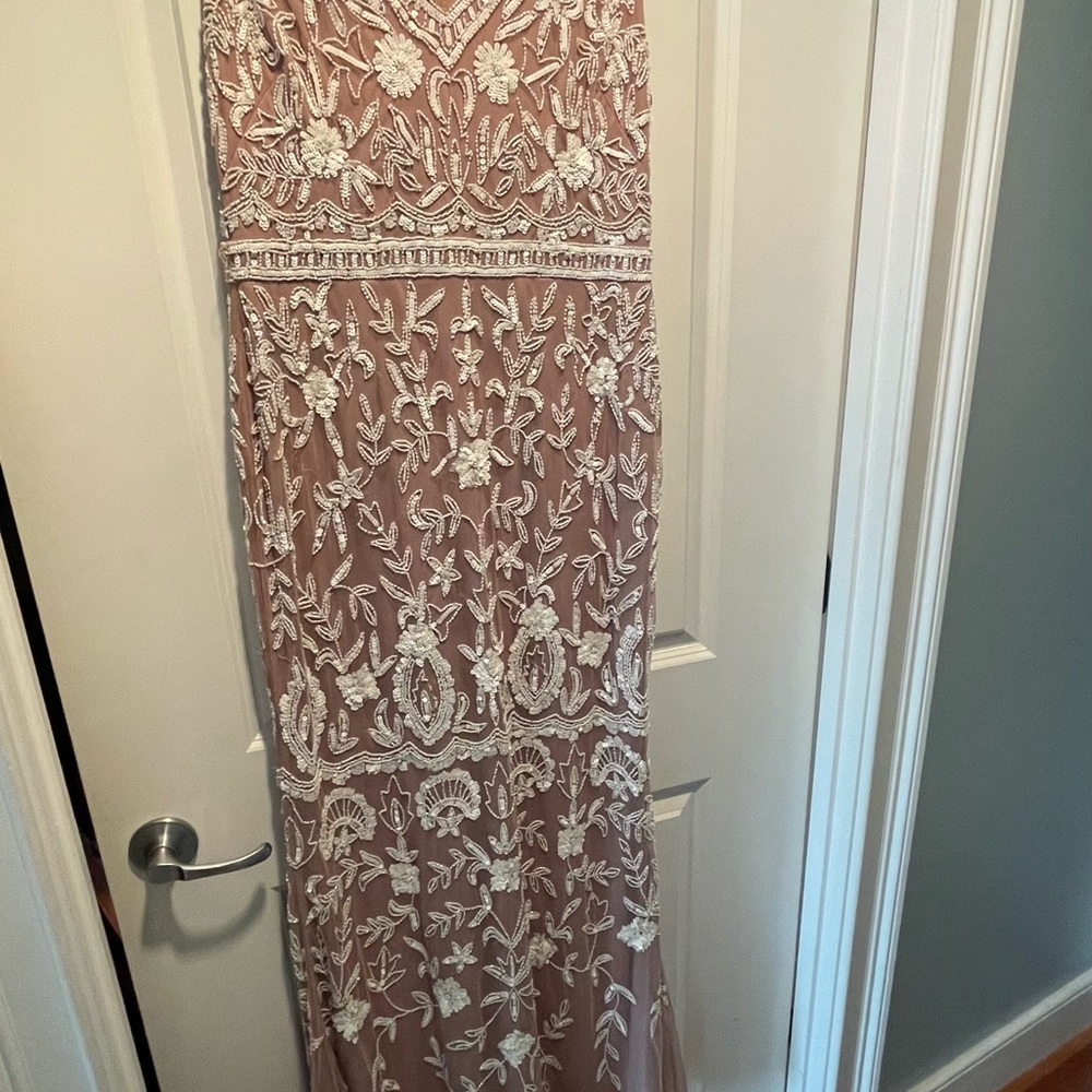 Adrianna Papell Mauve Dress